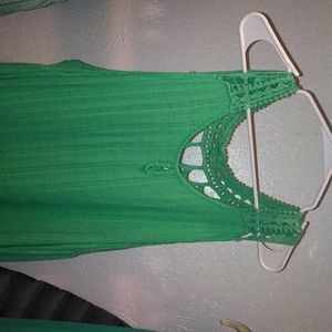 Light green tank top